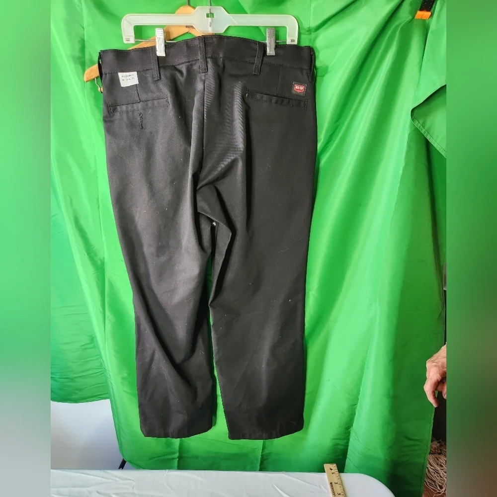 Red Kap Black PT20BK Work Pants 34/30